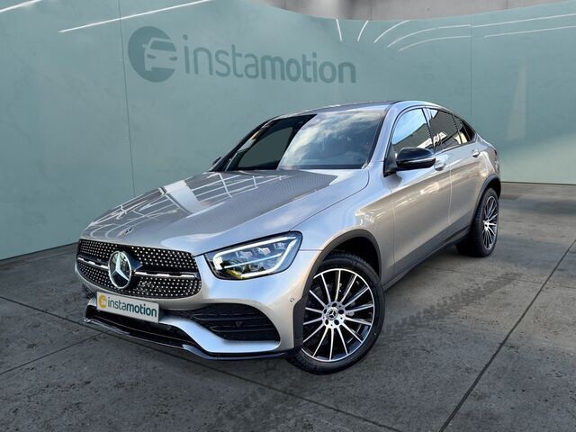 Silber Gebraucht 2022 Mercedes GLC300 AMG line SUV | 71.280 € - Bild 1/2