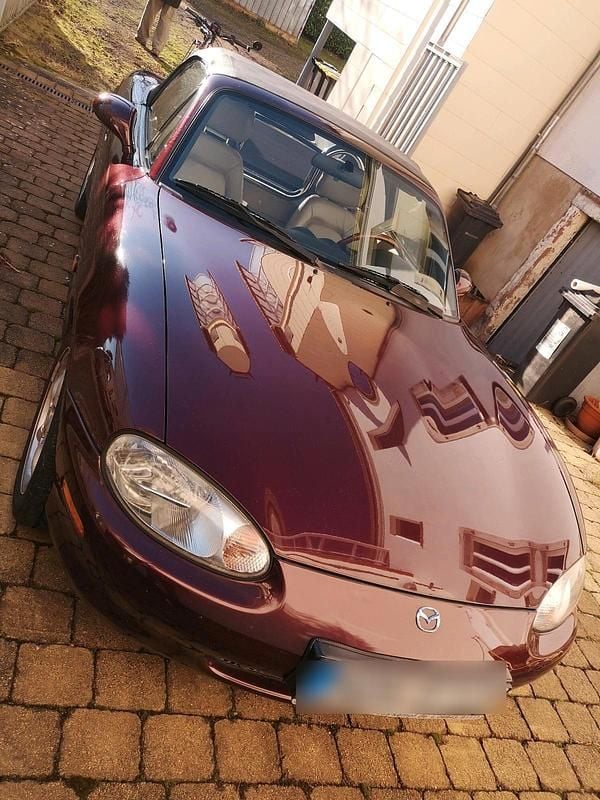 Gebraucht Mazda MX5 140 PS (102 kW) 2000 Rot Cabrio