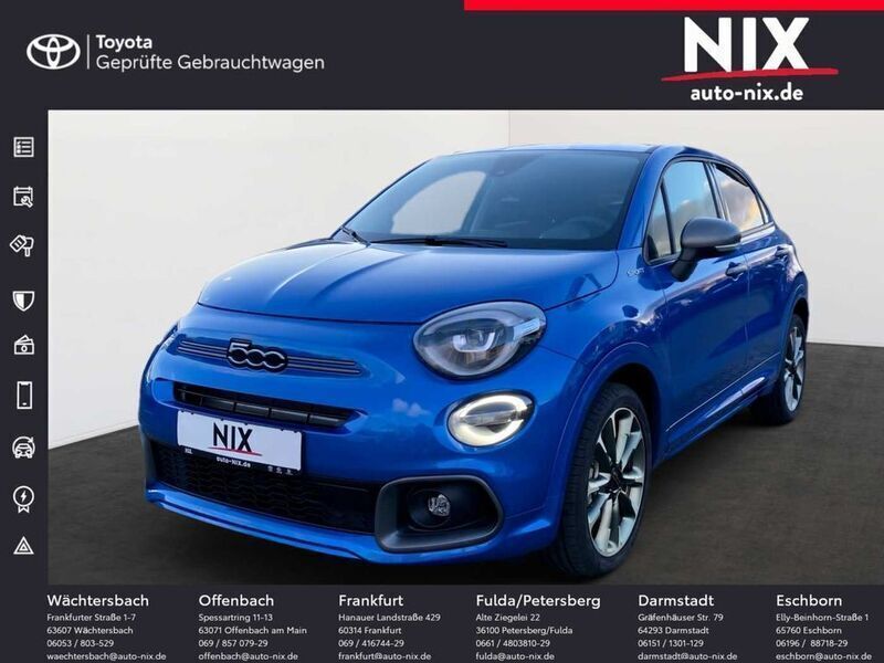 Colore esterno blau Gebraucht 2023 Fiat 500X Sport SUV | 20.890 € (Superpreis) - Bild 1/4