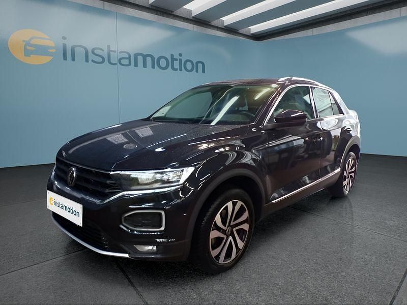 Schwarz Gebraucht 2021 VW T-Roc SUV | 23.849 € (Guter Preis) - Bild 1/4