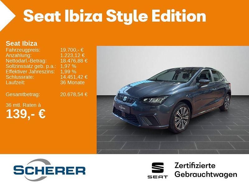 Gebraucht Seat Ibiza Style 116 PS (85 kW) 2024 Grau Kleinwagen