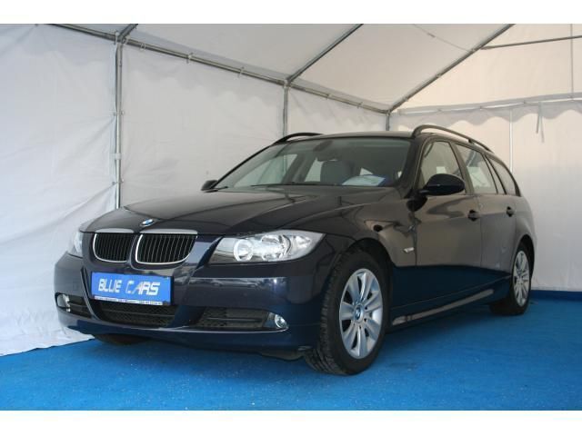 Blau metallic Gebraucht 2007 BMW 318 Sport Line Kombi | 15.990 € - Bild 1/4