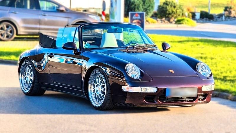 Gebraucht Porsche 993 286 PS (210 kW) 1996 Violet Cabrio