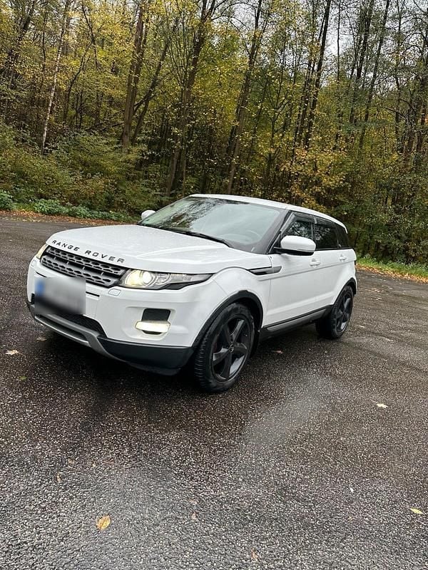 Weiß Gebraucht 2012 Land Rover Range Rover evoque SUV | 11.000 € (Superpreis) - Bild 1/4