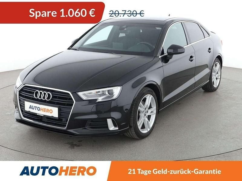 Schwarz Gebraucht 2017 Audi A3 Sport Limousine | 19.670 € (Etwas zu teuer) - Bild 1/3