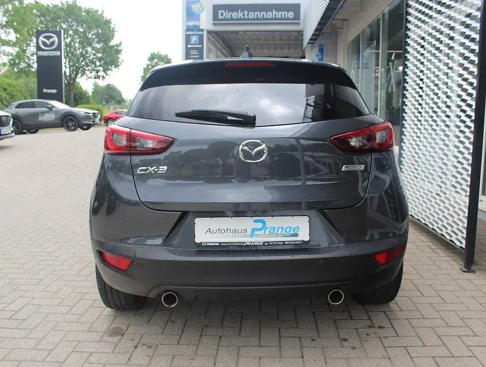 Gebraucht Mazda CX-3 Exclusive-Line 120 PS (88 kW) 2016 Graphitgrau metallic SUV
