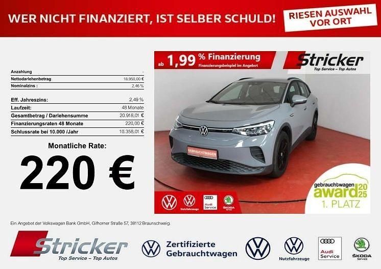 Gebraucht VW ID.4 Pure 108 kW (148 PS) 2022 Grau SUV