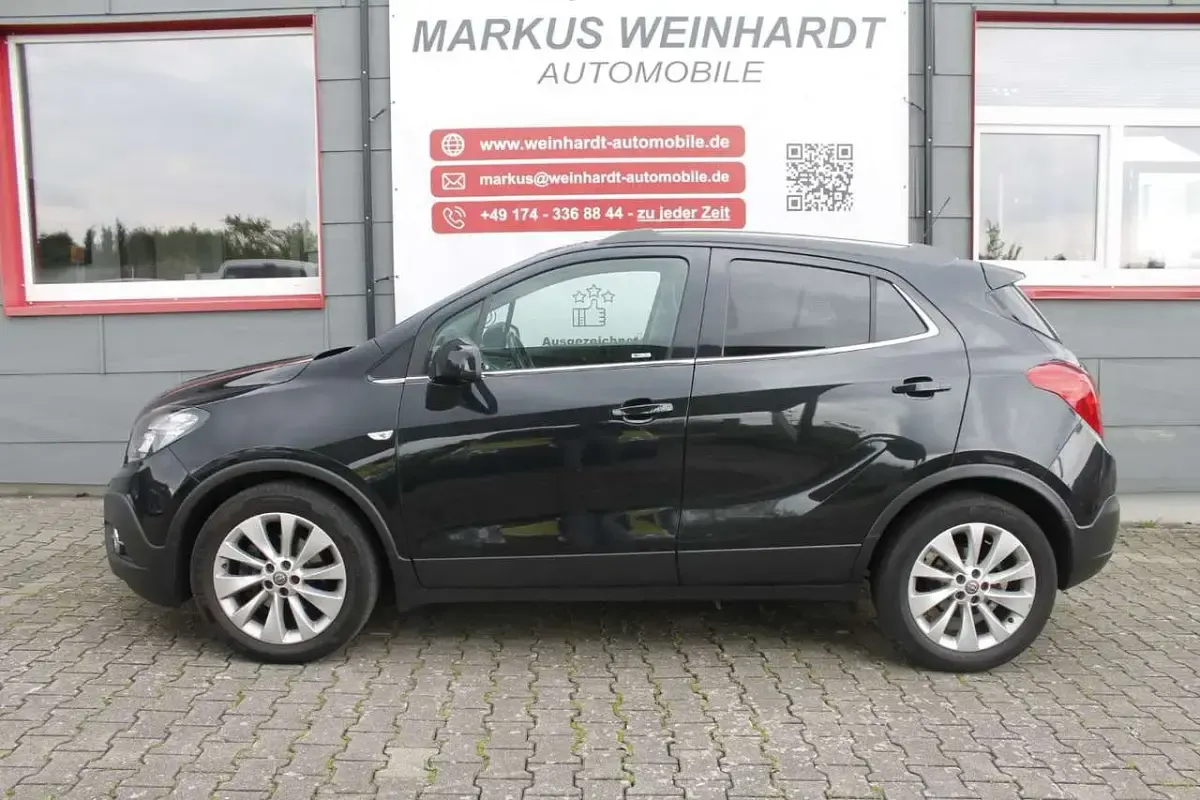 Gebraucht Opel Mokka Innovation 136 PS (100 kW) 2016 Karbonschw graphit schwarz SUV