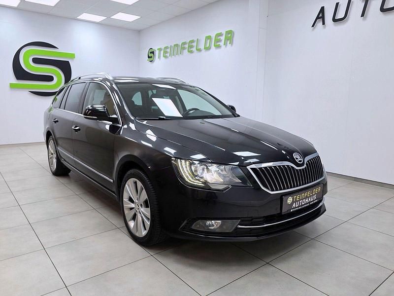 Schwarz Gebraucht 2014 Skoda Superb Elegance Kombi | 9.690 € (Fairer Preis) - Bild 1/4