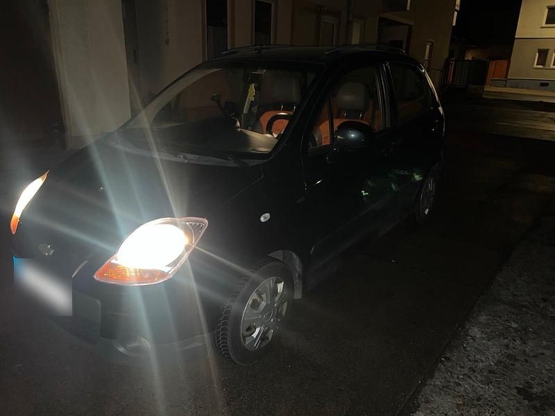 Gebraucht Chevrolet Matiz 55 PS (40 kW) 2009 Schwarz Kleinwagen