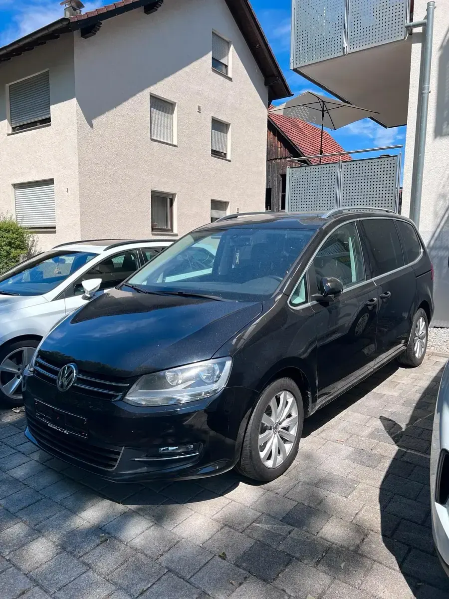 Gebraucht VW Sharan Highline 177 PS (130 kW) 2014 Schwarz Van / Kleinbus