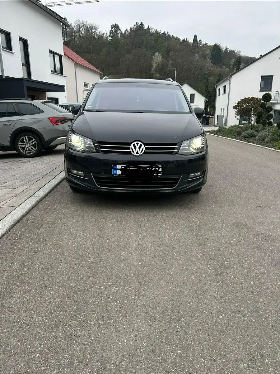 Brugt VW Sharan Highline 170 HK (125 kW) 2012 Sort MPV
