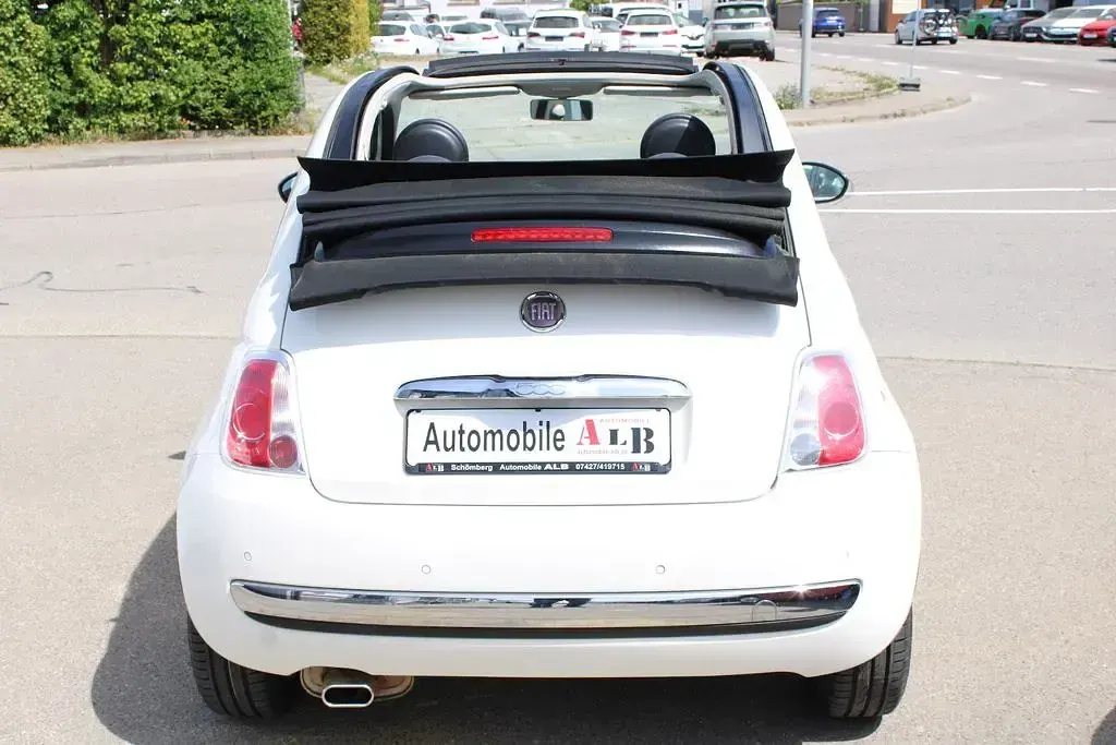 Gebraucht Fiat 500C Lounge 69 PS (50 kW) 2012 Weiß Cabrio