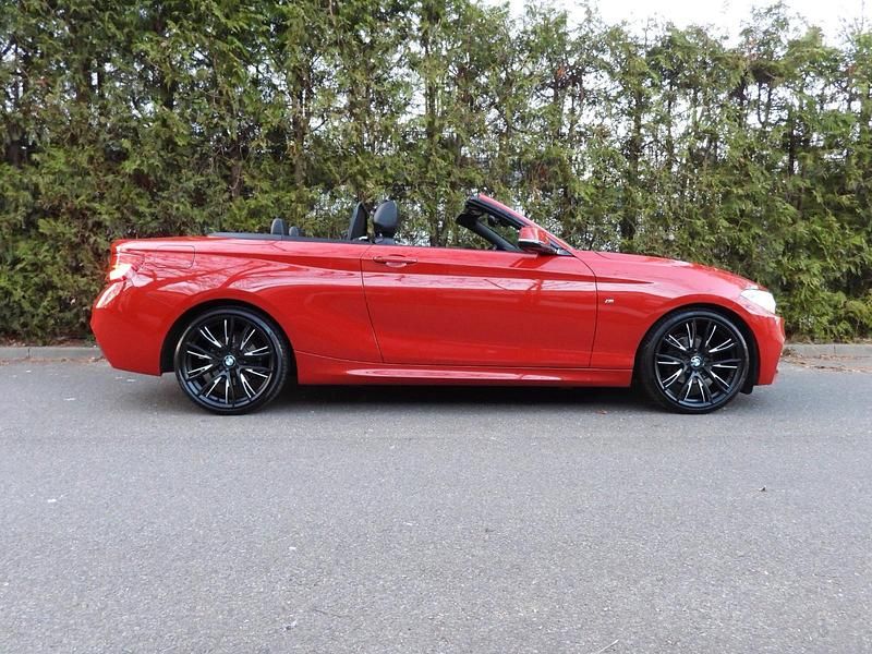 Rot Gebraucht 2018 BMW 218 Cabrio | 21.000 € (Teuer) - Bild 1/4