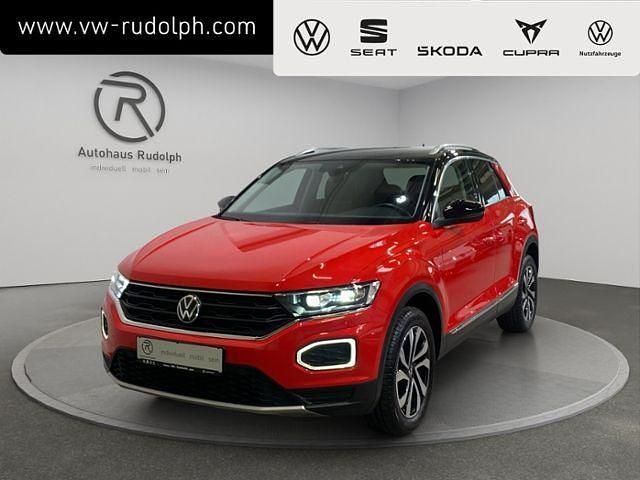 Rot Gebraucht 2021 VW T-Roc Active SUV | 18.289 € (Fairer Preis) - Bild 1/4
