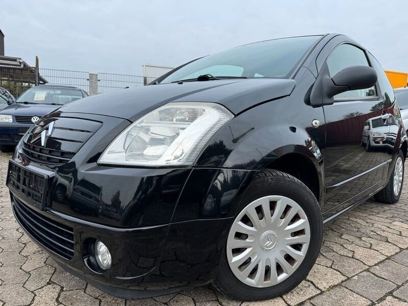 Lack onyx schwarz/deckende lac Gebraucht 2007 Citroën C2 Comfort Kleinwagen | 1.890 € (Fairer Preis) - Bild 1/4