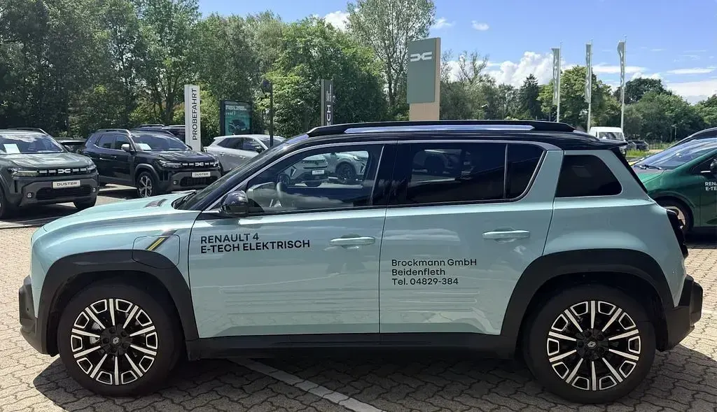 Gebraucht Renault 4 E-Tech Iconic 77 kW (106 PS) 2025 Grün SUV