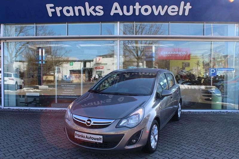 Muskatgrau/muskat braun(m2) (metallic) Gebraucht 2014 Opel Corsa Energy Kleinwagen | 7.400 € (Teuer) - Bild 1/4