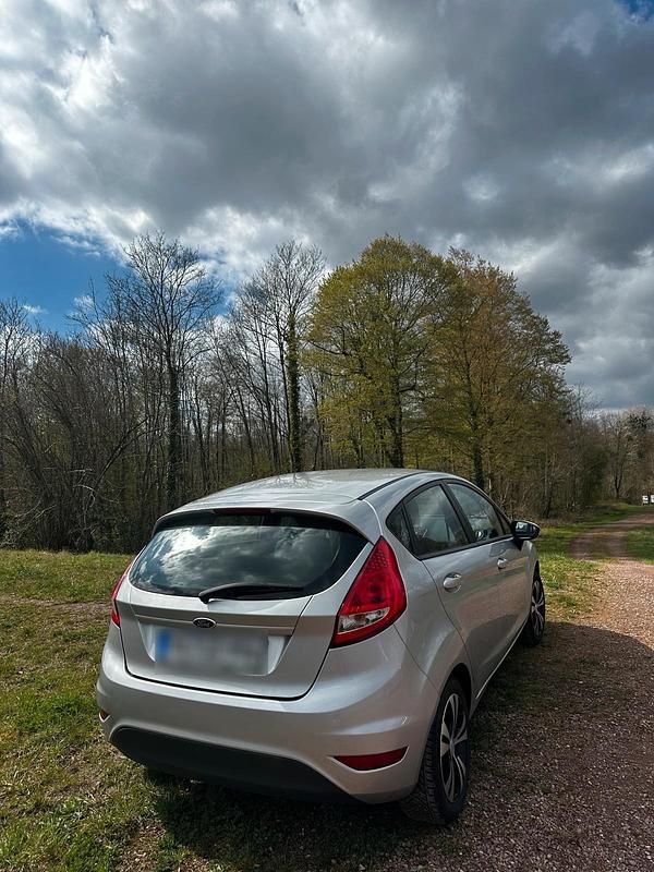 Gebraucht Ford Fiesta Titanium 82 PS (60 kW) 2011 Grau Kleinwagen