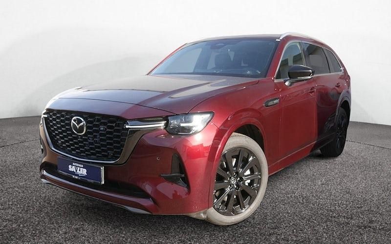 Rot Neu 2025 Mazda CX-80 Homura-Line SUV | 58.990 € (Etwas zu teuer) - Bild 1/4