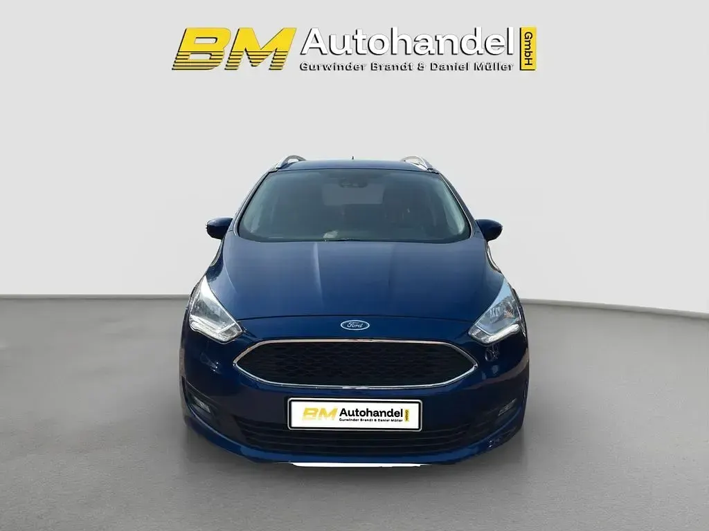Gebraucht Ford Grand C-Max 125 PS (91 kW) 2017 Blau Van / Kleinbus