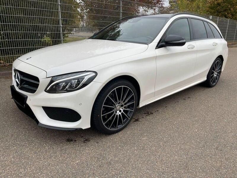 Weiß Gebraucht 2015 Mercedes C400 AMG line Kombi | 29.500 € (Fairer Preis) - Bild 1/4