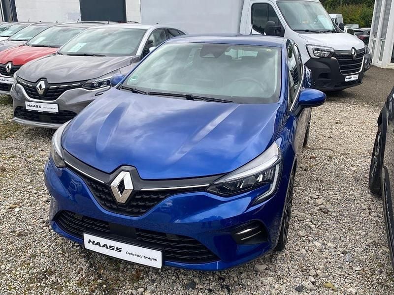 Bleu iron Gebraucht 2022 Renault Clio V Techno Kleinwagen | 13.900 € (Fairer Preis) - Bild 1/4