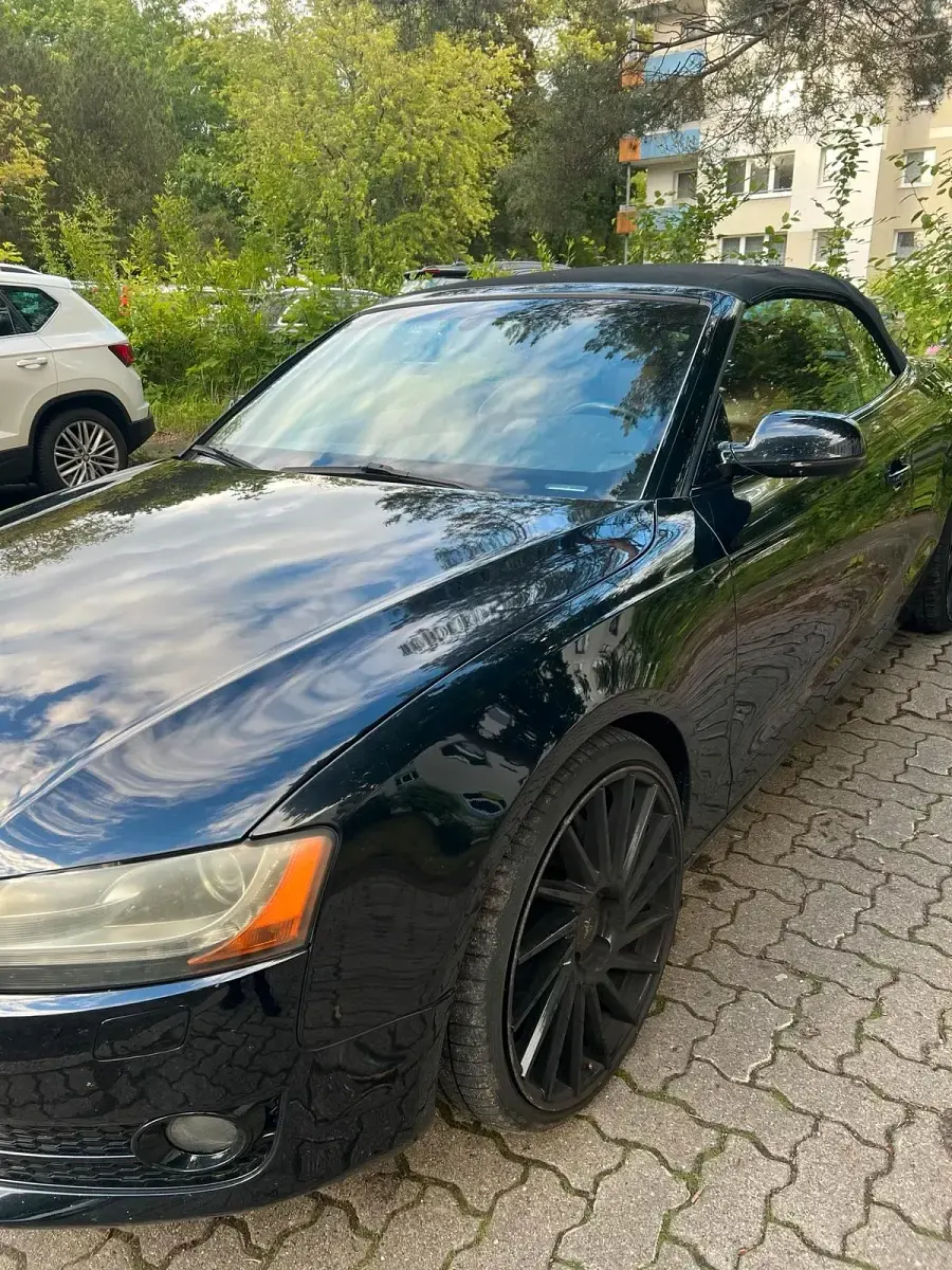 Gebraucht Audi A5 Cabriolet 210 PS (154 kW) 2012 Schwarz Cabrio