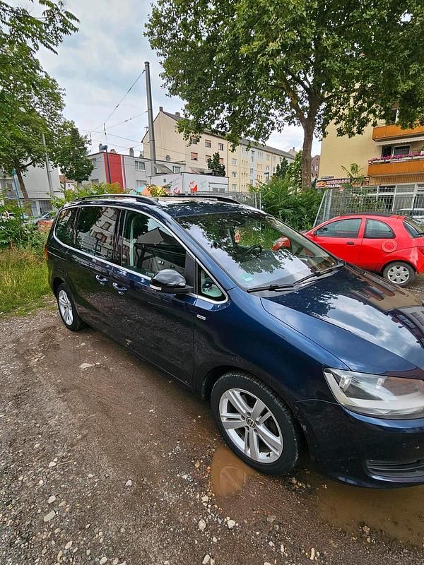 Gebraucht VW Sharan 170 PS (125 kW) 2012 Blau Van / Kleinbus