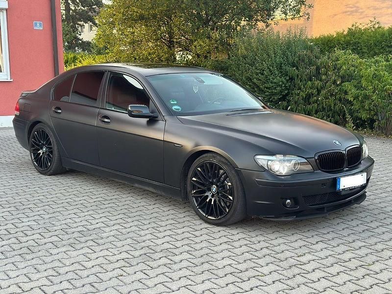 Schwarz Gebraucht 2009 BMW 740 Performance Limousine | 6.999 € - Bild 1/4