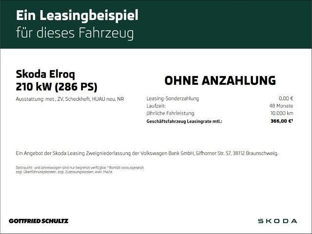 Neu Skoda Elroq Loft 210 kW (286 PS) 2026 Weiss SUV