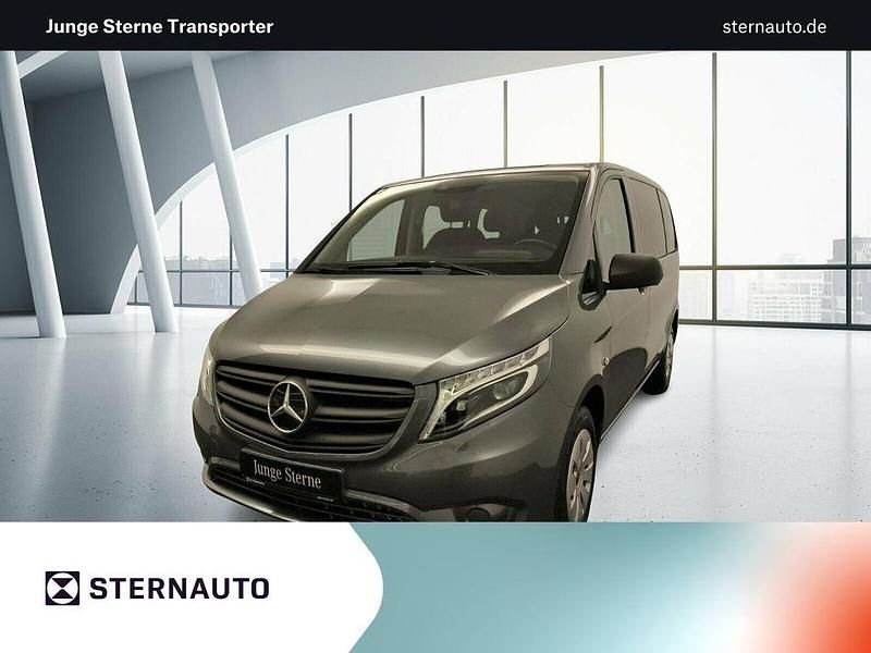 Selenitgrau metallic Gebraucht 2021 Mercedes Vito Van | 32.990 € (Fairer Preis) - Bild 1/4