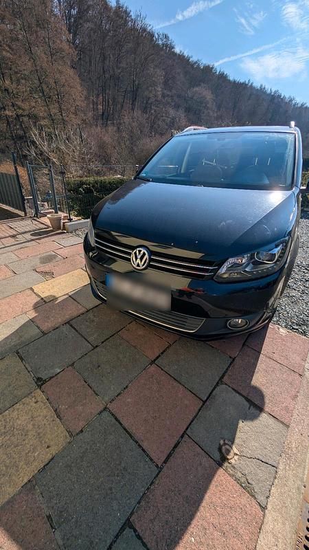 Gebraucht VW Touran 170 PS (125 kW) 2011 Schwarz Van / Kleinbus