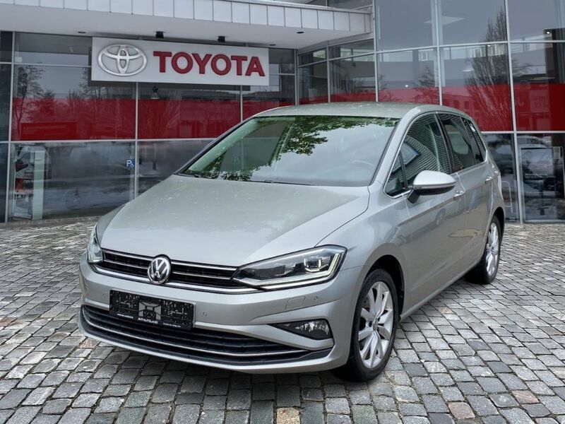 Tungsten silver metallic Gebraucht 2019 VW Golf VII Highline Kombi | 18.390 € (Fairer Preis) - Bild 1/4