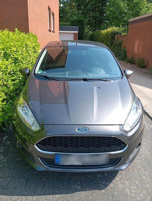 Grau Gebraucht 2016 Ford Fiesta Kleinwagen | 6.650 € - Bild 1/4