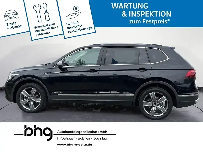 Gebraucht VW Tiguan Allspace Elegance 245 PS (180 kW) 2023 Schwarz SUV
