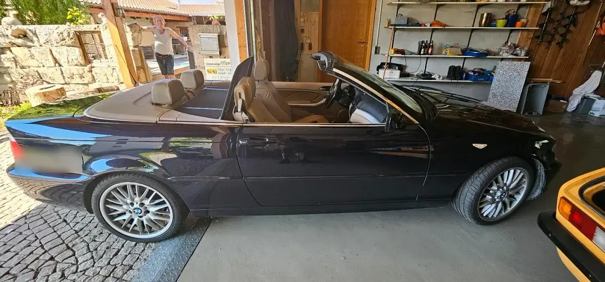 Gebraucht BMW 325 Cabriolet 192 PS (141 kW) 2003 Blau Cabrio