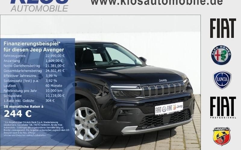 Schwarz Neu 2025 Jeep Avenger Altitude SUV | 22.990 € (Guter Preis) - Bild 1/4