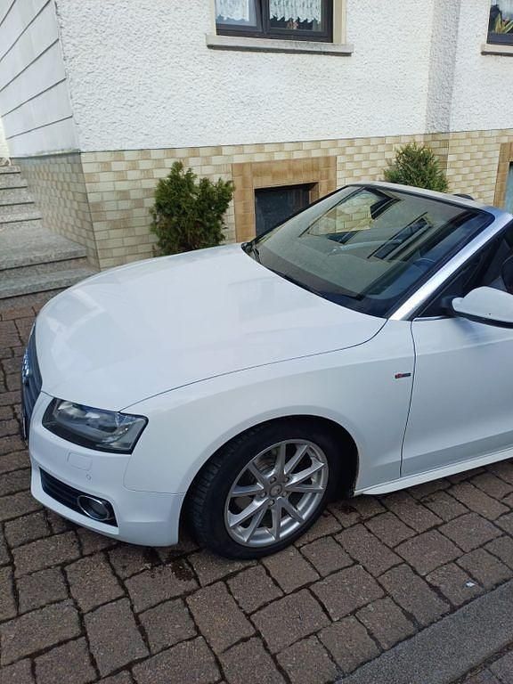 Gebraucht Audi A5 Cabriolet S-Line 170 PS (125 kW) 2011 Weiß Cabrio