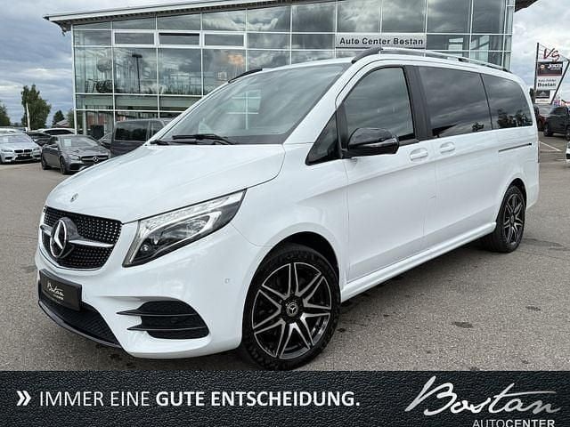 Weiß metallic Gebraucht 2022 Mercedes V300 AMG Van / Kleinbus | 52.900 € (Superpreis) - Bild 1/4