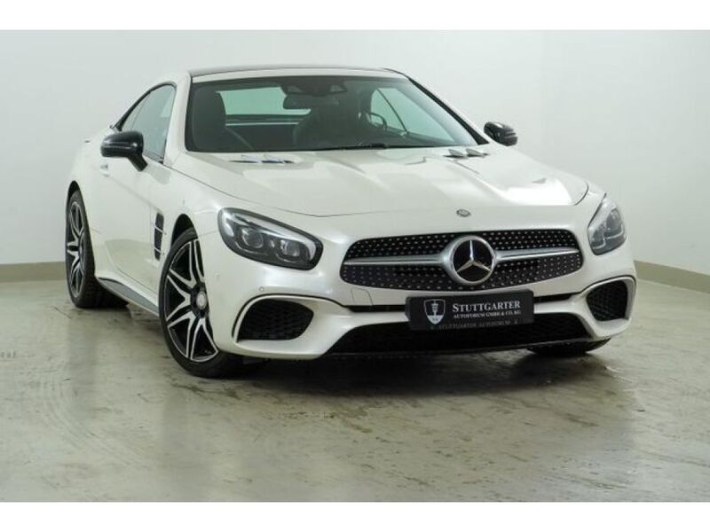 Diamantweiß (metallic) Gebraucht 2016 Mercedes SL400 AMG Cabrio | 49.500 € (Etwas zu teuer) - Bild 1/4