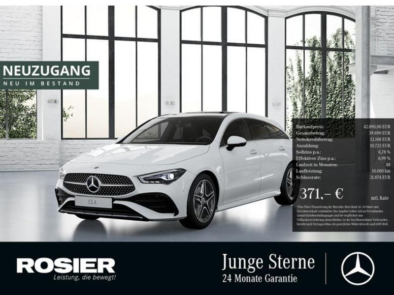 Weiss / polarweiß Gebraucht 2025 Mercedes CLA220 AMG Limousine | 42.890 € (Etwas zu teuer) - Bild 1/4