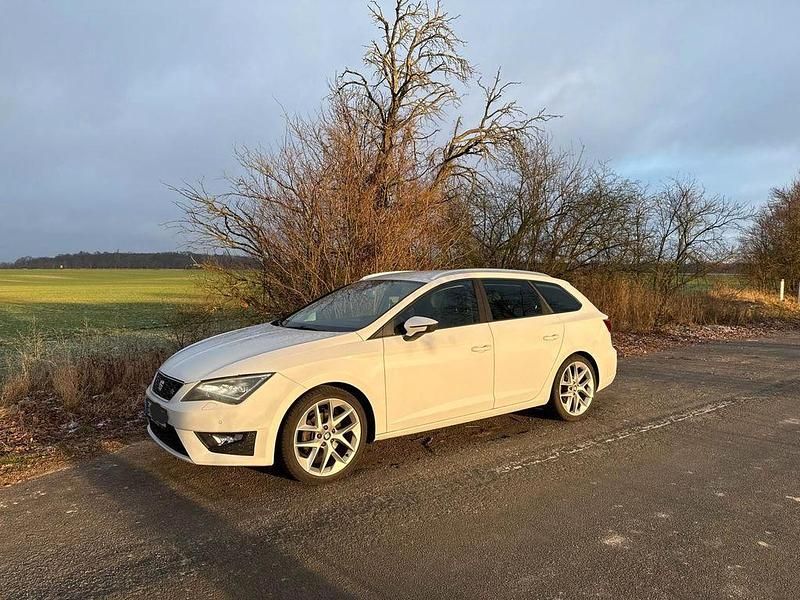 Gebraucht Seat Leon ST FR 150 PS (110 kW) 2014 Weiß Kombi