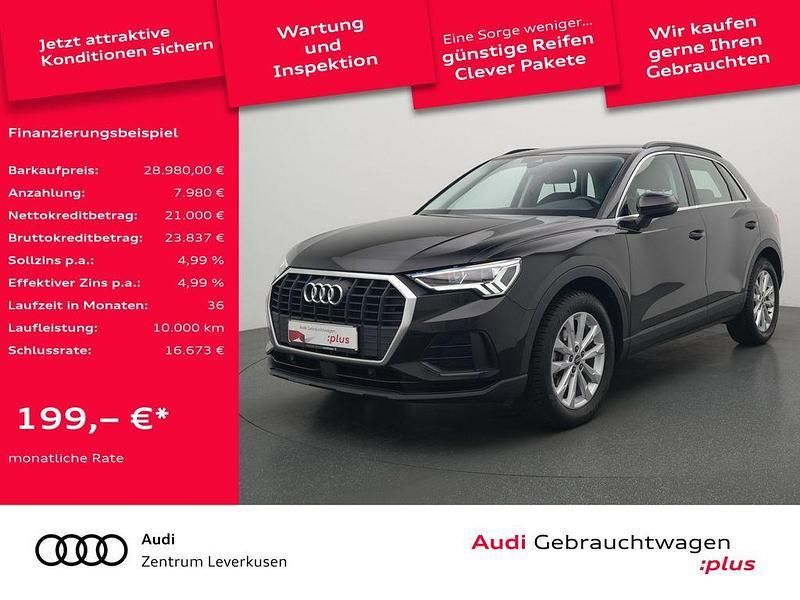 Mythosschwarz Gebraucht 2021 Audi Q3 Ambiente SUV | 28.980 € (Guter Preis) - Bild 1/4