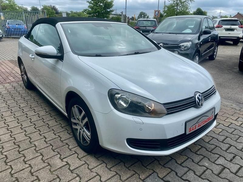 Weiß Gebraucht 2012 VW Golf Cabriolet Cabrio | 7.800 € (Fairer Preis) - Bild 1/4