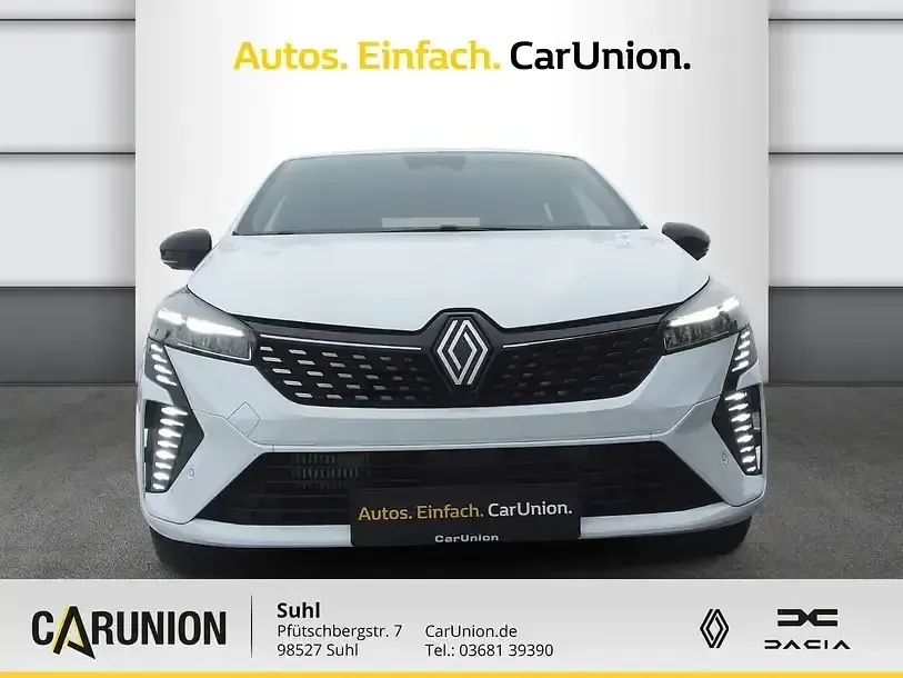 Neu Renault Clio V 91 PS (66 kW) 2026 Arktisweiß Limousine