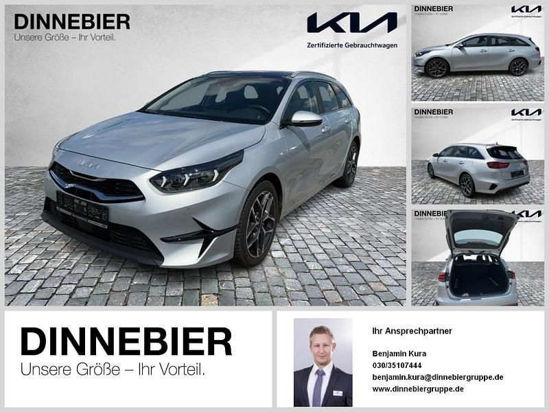 Silber (metallic) Gebraucht 2023 Kia Ceed Spirit Kombi | 24.290 € (Fairer Preis) - Bild 1/4