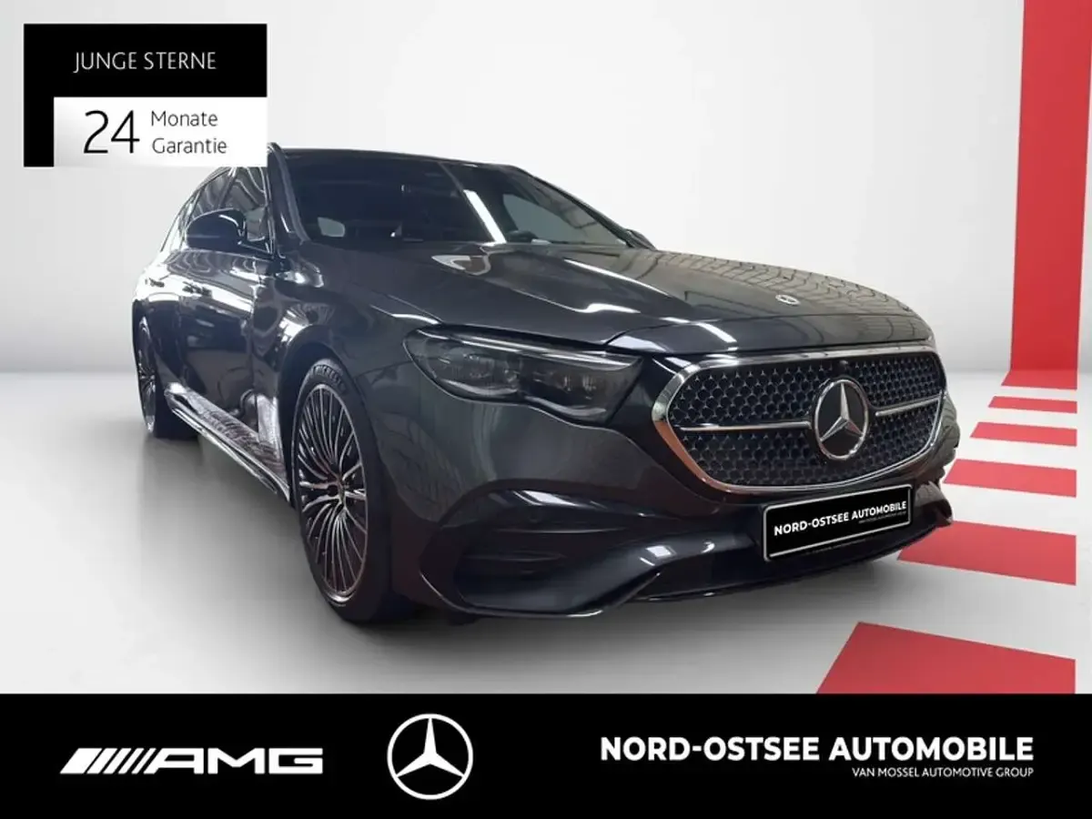 Gebraucht Mercedes E300 AMG 197 PS (144 kW) 2025 Metalliclack graphitgrau Kombi