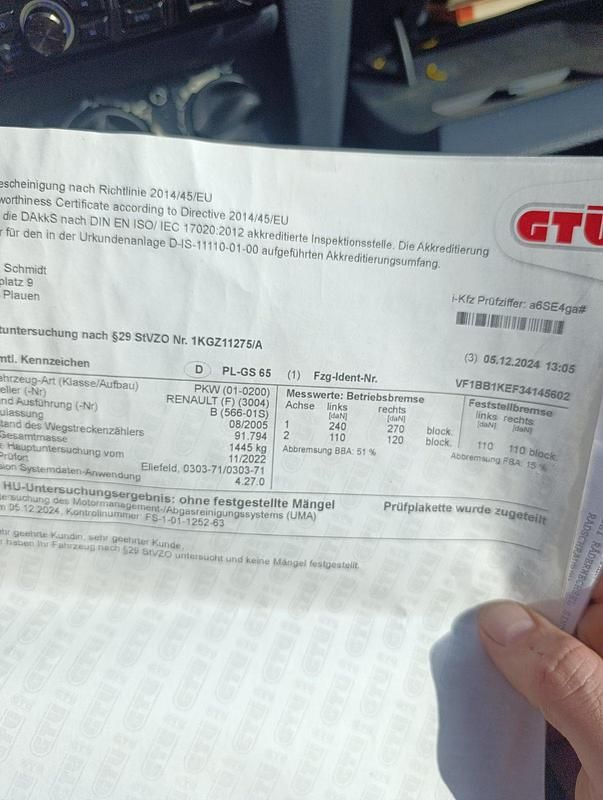 Gebraucht Renault Clio II 75 PS (55 kW) 2005 Blau Kleinwagen