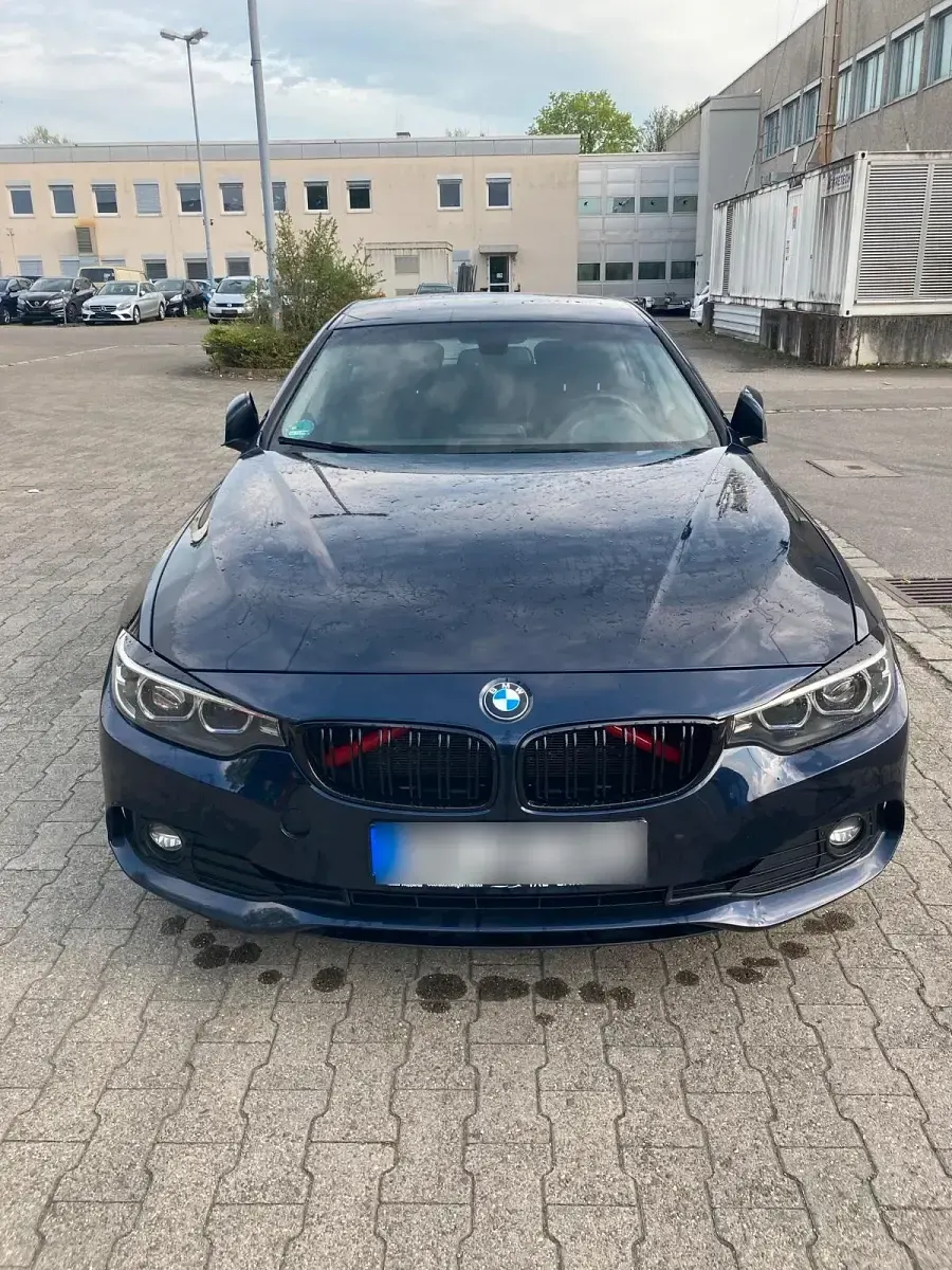 Gebraucht BMW 420 Coupé Sport Line 188 PS (138 kW) 2017 Blau Coupé